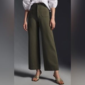 Anthropologie Colette pants in forest green size 26